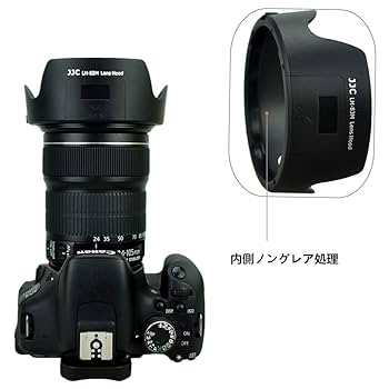 Canon EFレンズ 24-105 フード付き EW-83H 互換レンズフード キヤノン EF24-105mm F4L IS USM 等